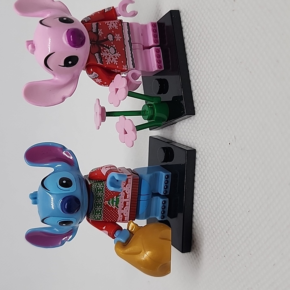 Lilo & Stitch cople set Angel Disney christmas Mini Figures  Toys custom Lego